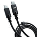 Кабел 3mk Hyper Cable USB-C към USB-C 100W 4K 60Hz 1m черен