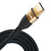 Кабел 3mk Hyper Silicone Cable USB-C / USB-C 100W 2m черен