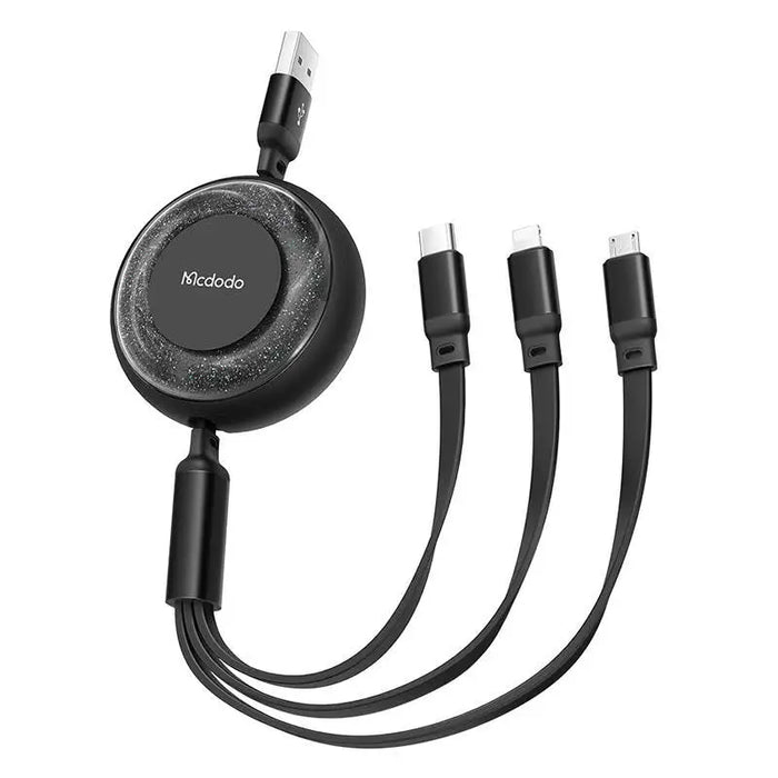 Кабел 3в1 USB-C / USB-C / Lightning / Micro USB