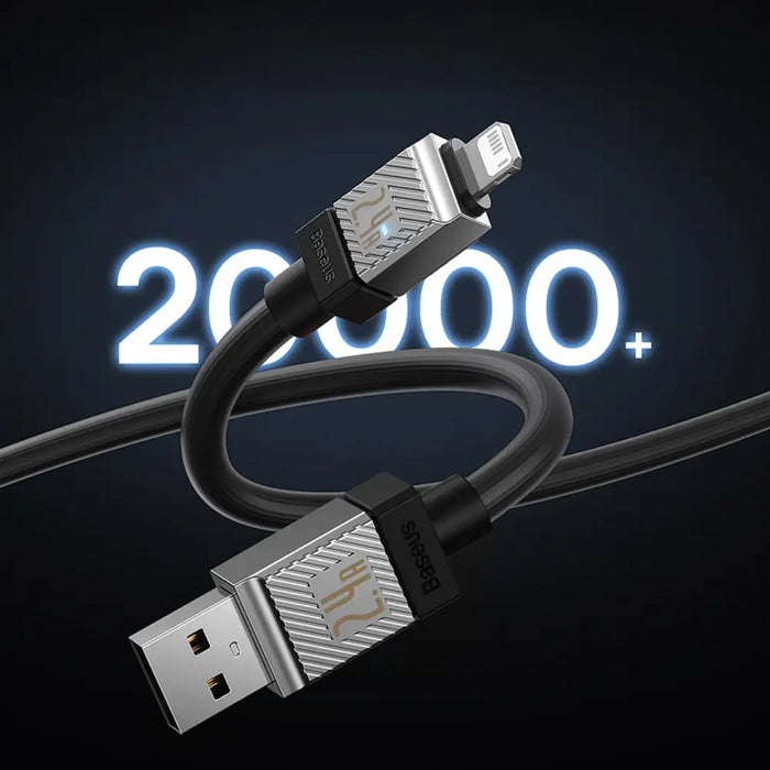 Кабел Baseus CoolPlay USB - C към Lightning 20W 1m черен