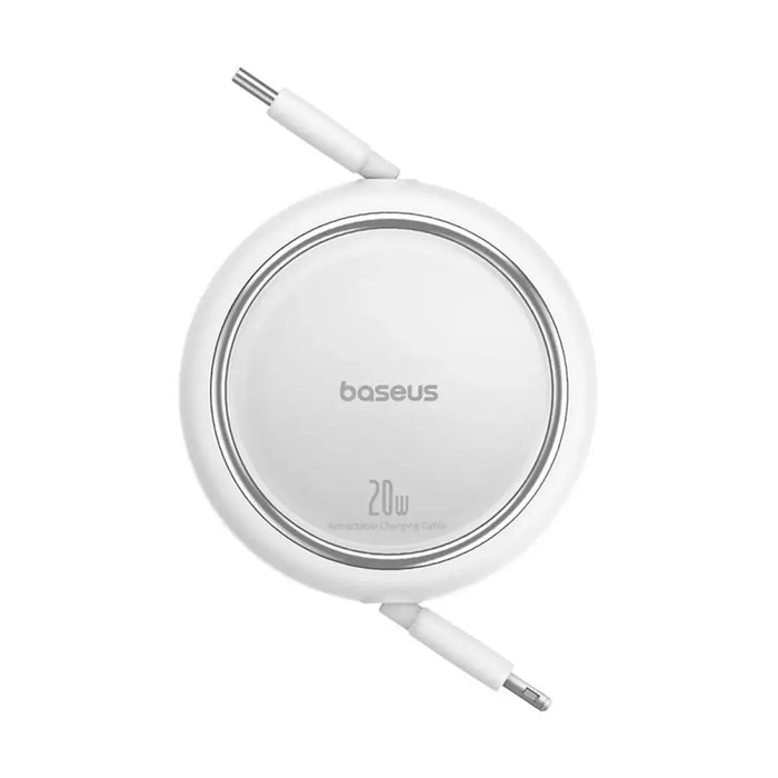 Кабел Baseus Free2Pull USB-C / Lightning 20W 1 метър бял