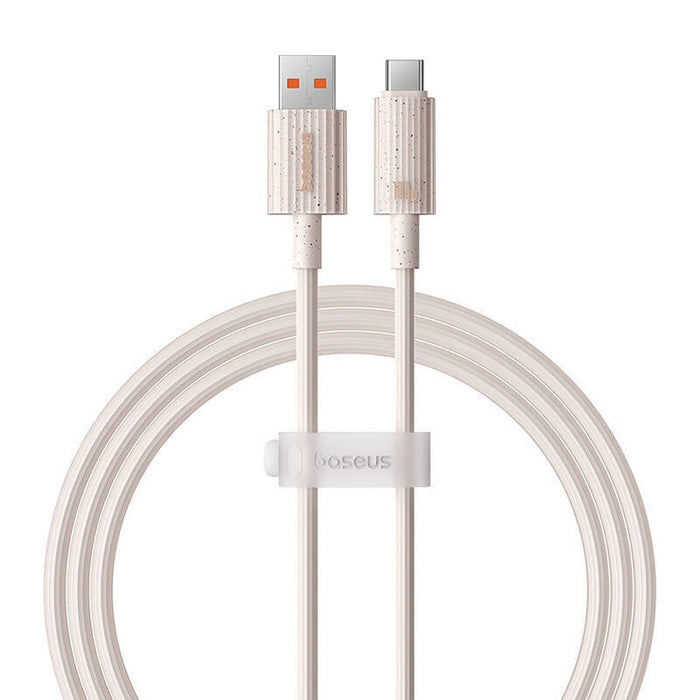 Кабел Baseus Habitat Series USB към USB-C 100W 1m розов