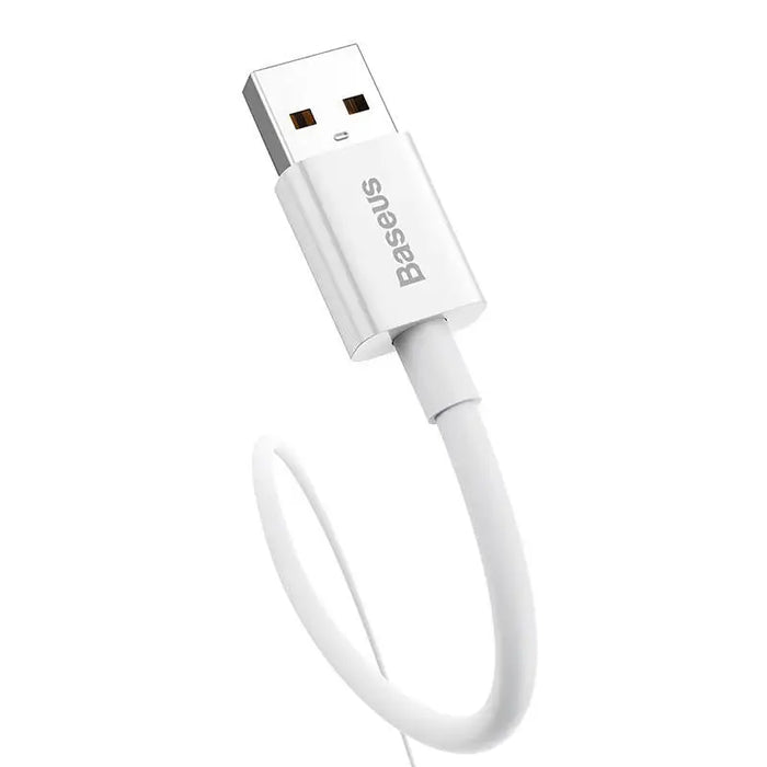 Кабел Baseus Superior USB към USB - C 100W 0.25m бял