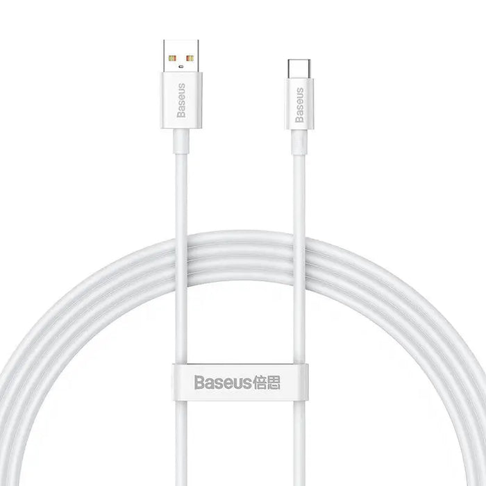 Кабел Baseus Superior USB към USB - C 100W 1.5m бял