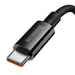 Кабел Baseus Superior USB към USB - C 100W 1.5m черен