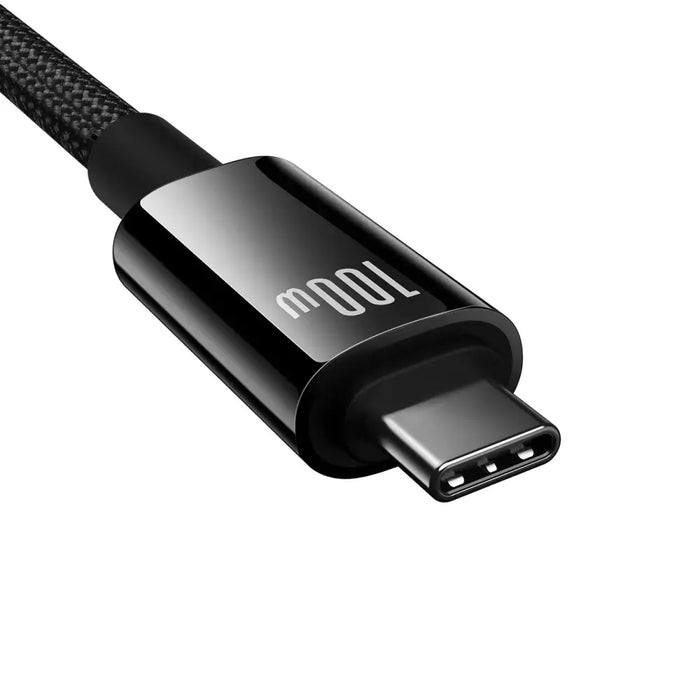 Кабел Baseus Tungsten Gold USB-C 3.2 / USB-C 3.2 100W