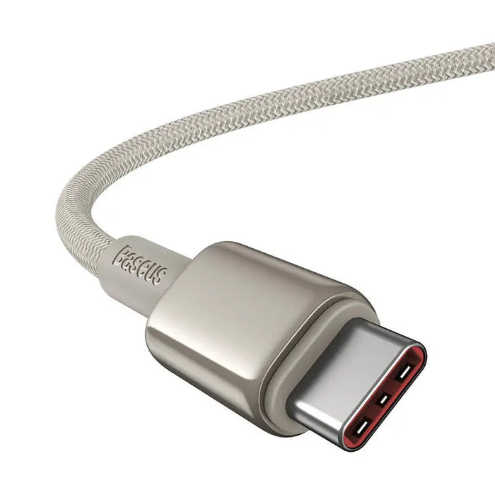 Кабел Baseus Tungsten Gold USB - C към USB - C 100W