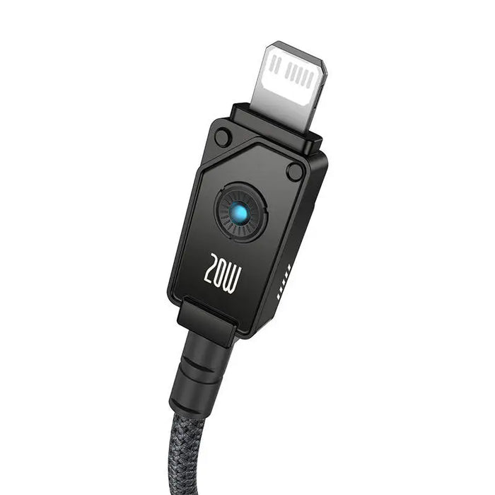 Кабел Baseus USB - C към Lightning 20A 1m черен