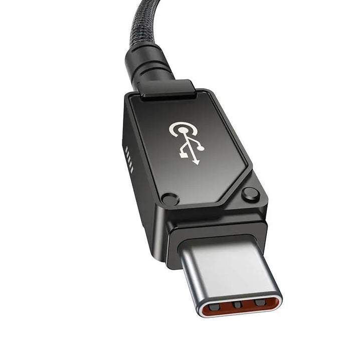 Кабел Baseus USB - C към Lightning 20A 2m черен