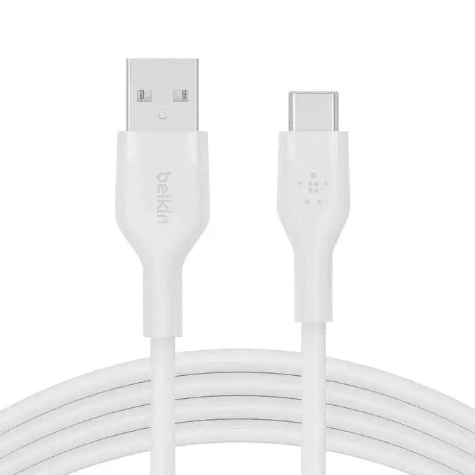 Кабел Belkin BOOST CHARGE Flex Silicone cable USB-A to