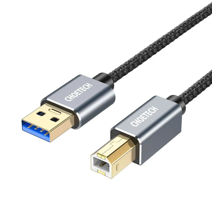 Кабел Choetech AB0011-BK USB към USB-B 3m черен