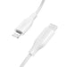 Кабел Choetech IP0040 USB-C към Lightning PD 18/30W 1.2m бял