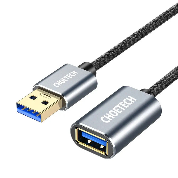 Кабел Choetech USB 3.0 2m Сив