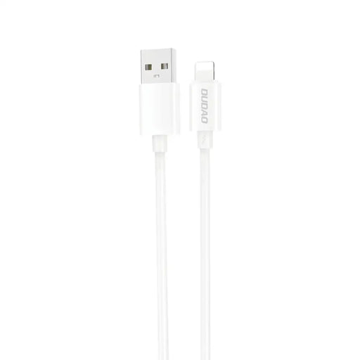 Кабел Dudao L4SL USB-A към Lightning 5A 1m бял