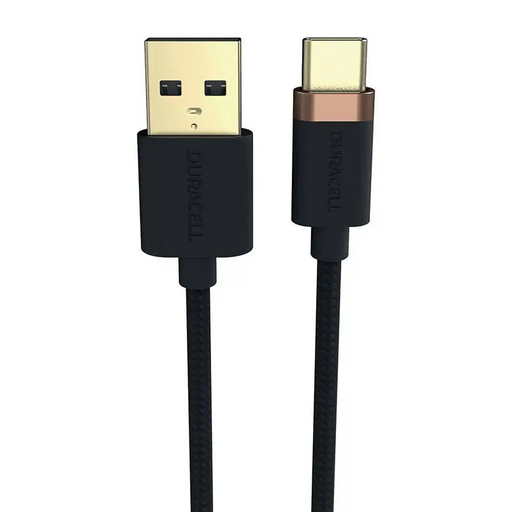 Кабел Duracell USB към USB-C 2.0 1m черен