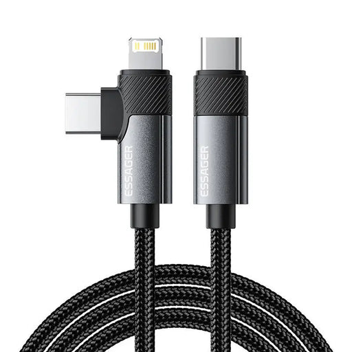 Кабел Essager EXCTTL-WL0G-P USB-C / lightning + USB-C