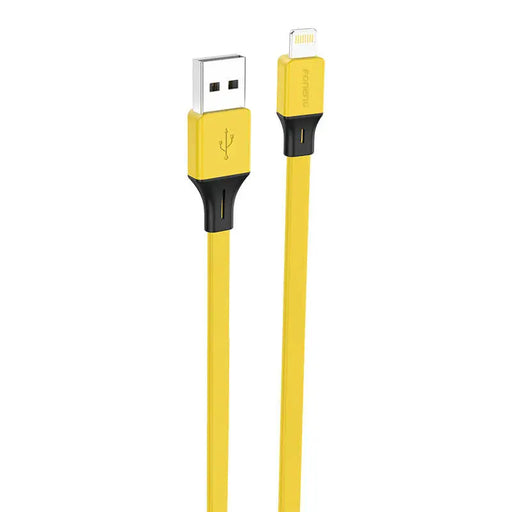 Кабел Foneng X96 USB-A / Lightning 2.4A 1m жълт