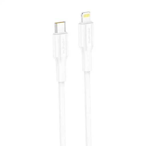 Кабел Foneng XS01 PD27W USB-C / Lightning 1m бял