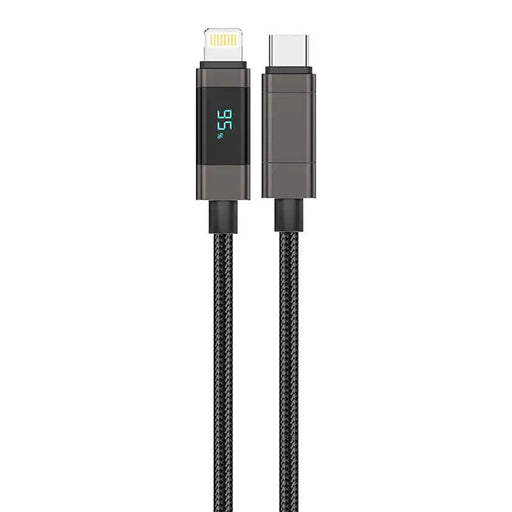 Кабел Foneng XS05 PD27W USB-C / Lightning 1.2m черен