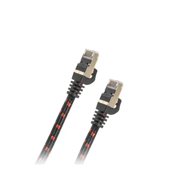 Кабел Genesis Patchcord Cat.7E Sftp 3M Black