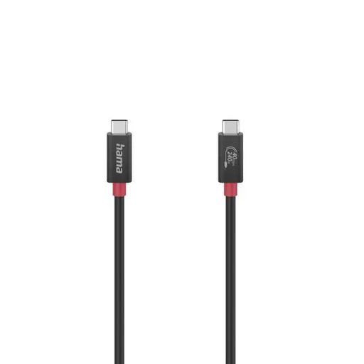 Кабел HAMA E-Marker чип USB-C мъжко - USB-C