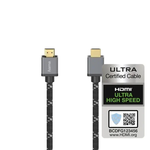 Кабел HAMA Ultra HD HDMI мъжко - HDMI мъжко