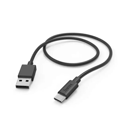 Кабел HAMA USB-C - USB 2.0 А мъжко 1 м 480Мbit 3А Черен