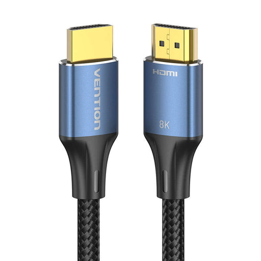 Кабел HDMI-A Vention ALGLI 8K 3m син