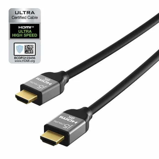 Кабел j5create JDC53 HDMI мъжко - HDMI мъжко 8K 48 Gbps 2 m