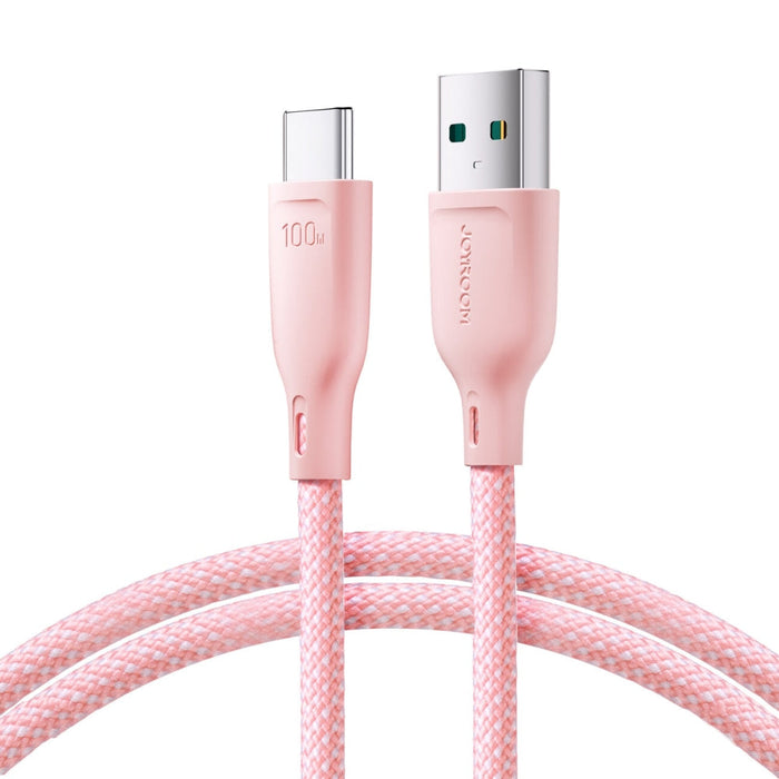 Кабел Joyroom Multi-Color Series SA34-AC6 USB-A към USB-C