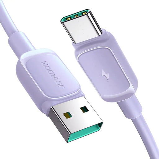 Кабел Joyroom S - AC027A14 USB към USB - C 3A 1.2m лилав