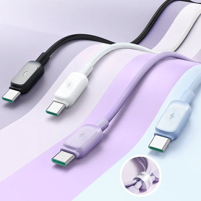 Кабел Joyroom S - AC027A14 USB към USB - C 3A 1.2m син