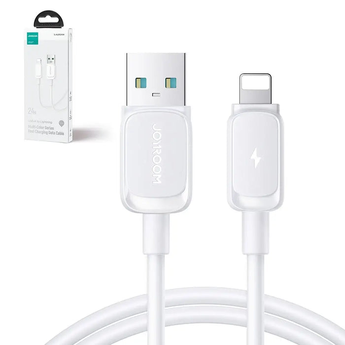 Кабел Joyroom S - AL012A14 USB към Lightning 2.4A 1.2m бял