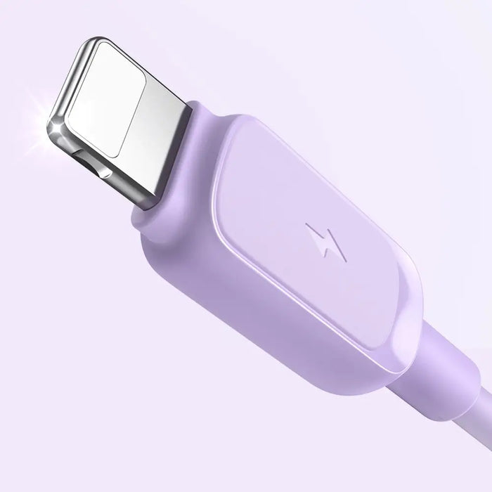 Кабел Joyroom S - AL012A14 USB към Lightning 2.4A 1.2m лилав