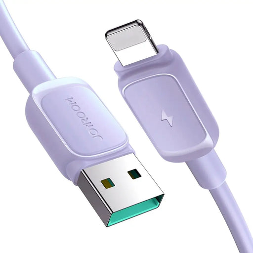 Кабел Joyroom S - AL012A14 USB към Lightning 2.4A 1.2m лилав