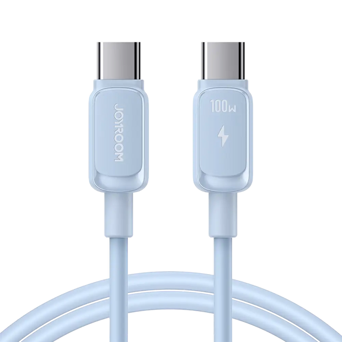 Кабел Joyroom S - CC100A14 USB - C към 100W 1.2m син