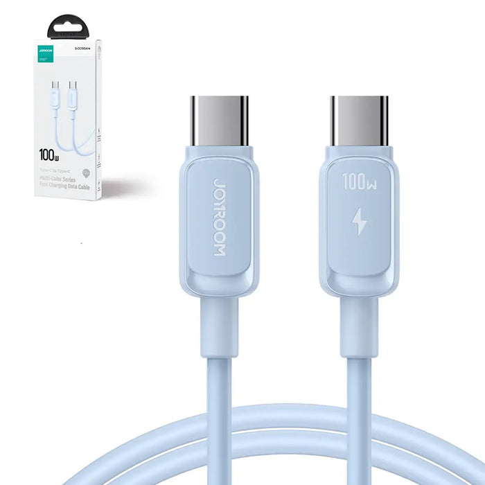 Кабел Joyroom S - CC100A14 USB - C към 100W 1.2m син