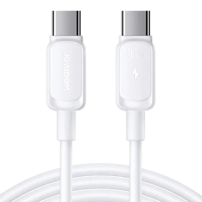 Кабел Joyroom S-CC100A14 USB-C към USB-C 100W 1.2m бял