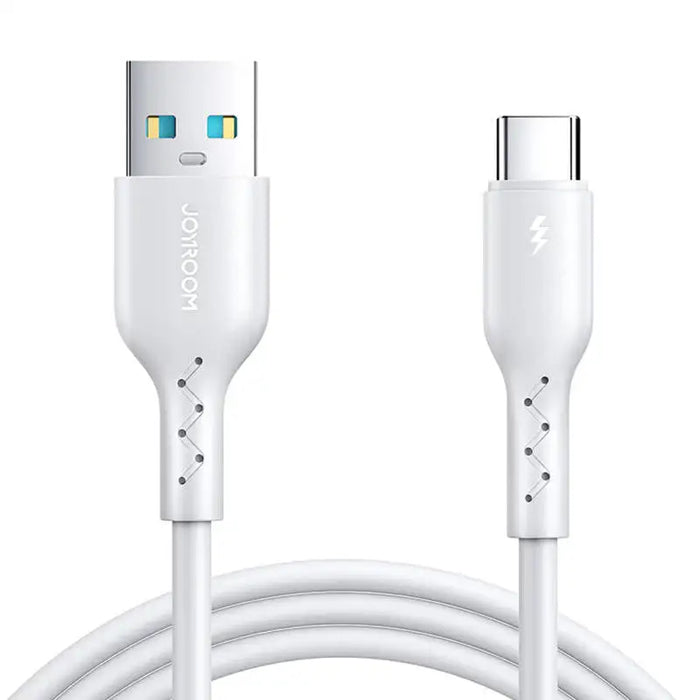 Кабел Joyroom SA26-AC3 Flash Charge USB към USB-C 3A 1m бял