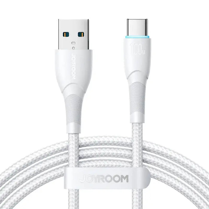 Кабел Joyroom SA32-AC6 Starry USB към USB-C 100W 1m бял