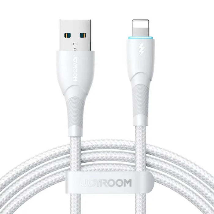 Кабел Joyroom SA32-AL3 Starry USB към Lightning 3A 1m бял