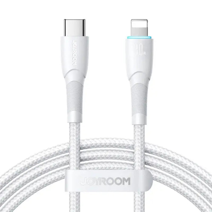 Кабел Joyroom SA32-CL3 Starry USB-C към Lightning 30W 1m бял