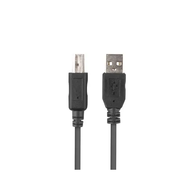 Кабел Lanberg Cable USB-A(M)->USB-B(M) 2.0 Ferrite