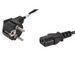 Кабел Lanberg CEE 7/7 - > IEC 320 C13 power cord 1.8m black