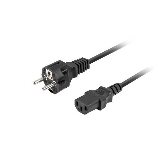 Кабел Lanberg CEE 7/7 -> IEC 320 C13 power cord 1.8m