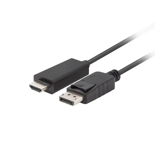 Кабел Lanberg display port (M) V1.1 -> HDMI (M) cable 1.8m