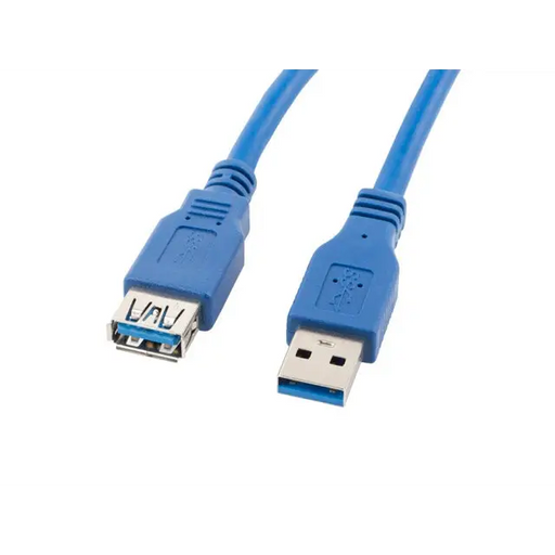 Кабел Lanberg extension cable USB 3.0 AM - AF 3m blue