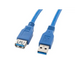 Кабел Lanberg extension cable USB 3.0 AM - AF 3m blue