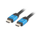 Кабел Lanberg HDMI M/M V2.0 cable 1.8m CU black premium