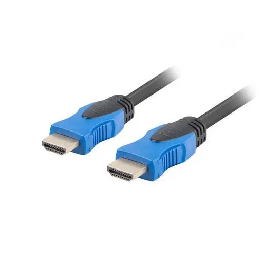 Кабел Lanberg HDMI M/M V2.0 cable 4K 0.5m CU black